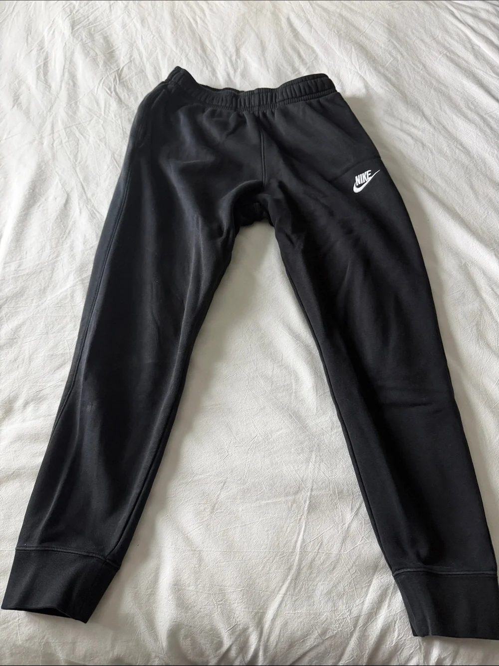 Nike Black Men's Fleece Joggers with Logo